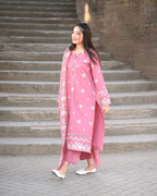 Ayyat- Embroidered 3 piece stiched