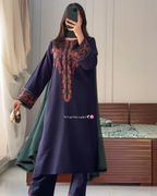 Rang ja Embroidered Stitched ( 2 piece)