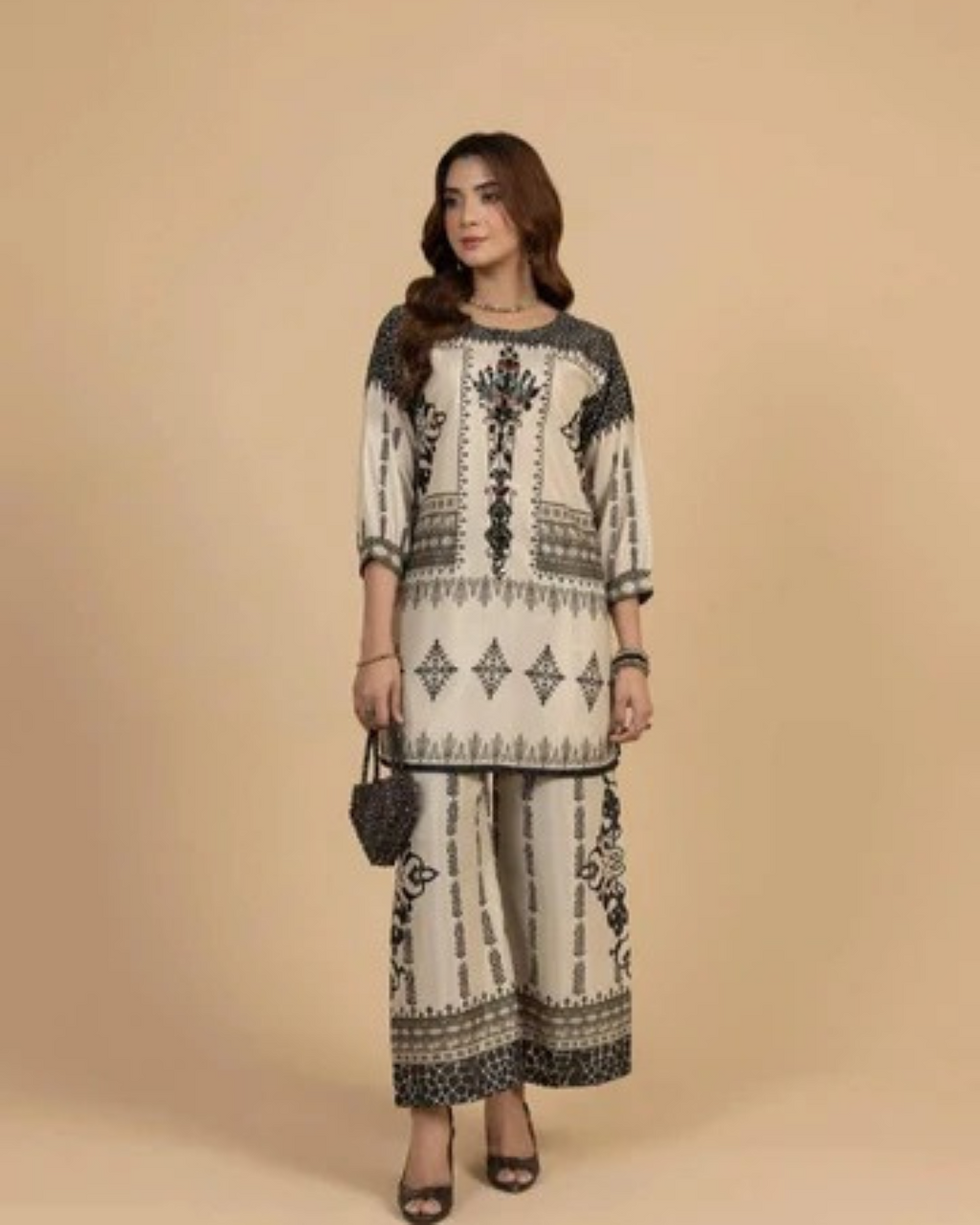 Nihal- Swiss with mirrors digital ( 2 piece)