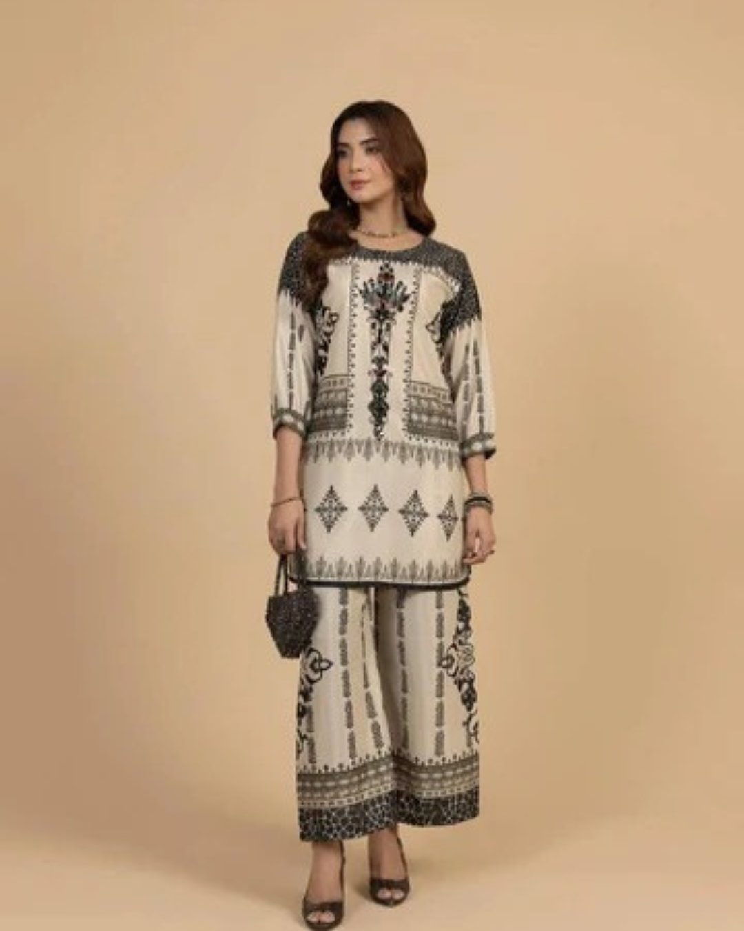 Nihal- Swiss with mirrors digital ( 2 piece)