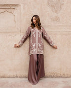 Malika - 2Pc Embroidred Suit - Premium Fabric