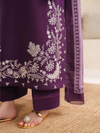 Kanza - 2Pc Embroidred Suit - Premium  Fabric