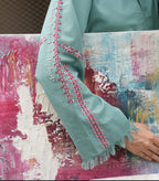 Sassi - Embroidred Stitched 2 PC Premium Winter Fabric
