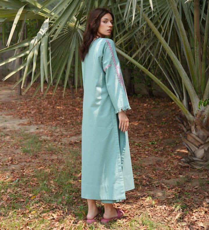 Sassi - Embroidred Stitched 2 PC Premium Winter Fabric