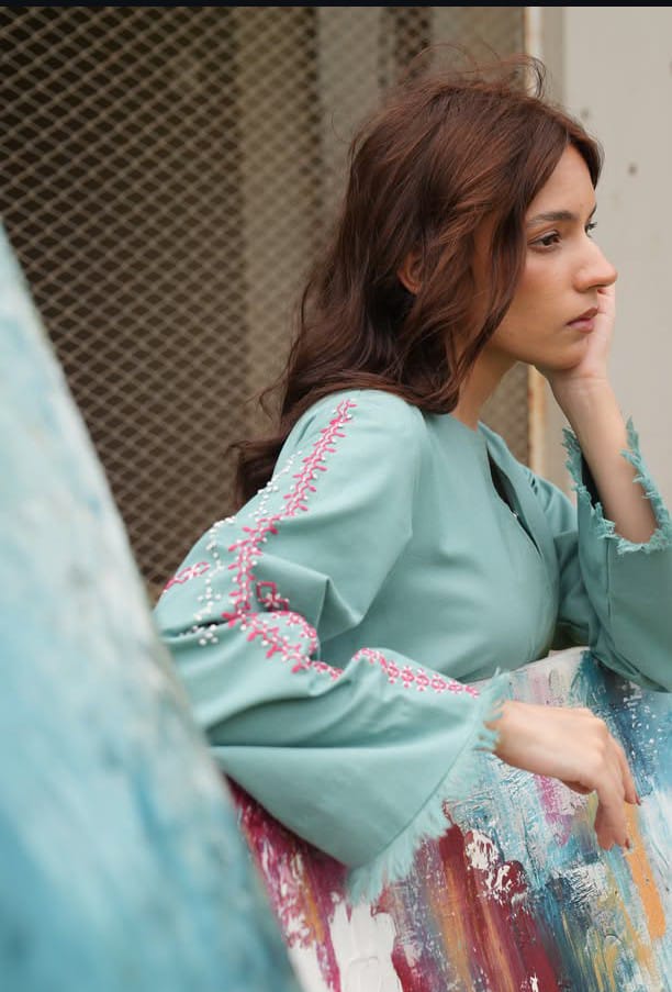 Sassi - Embroidred Stitched 2 PC Premium Winter Fabric