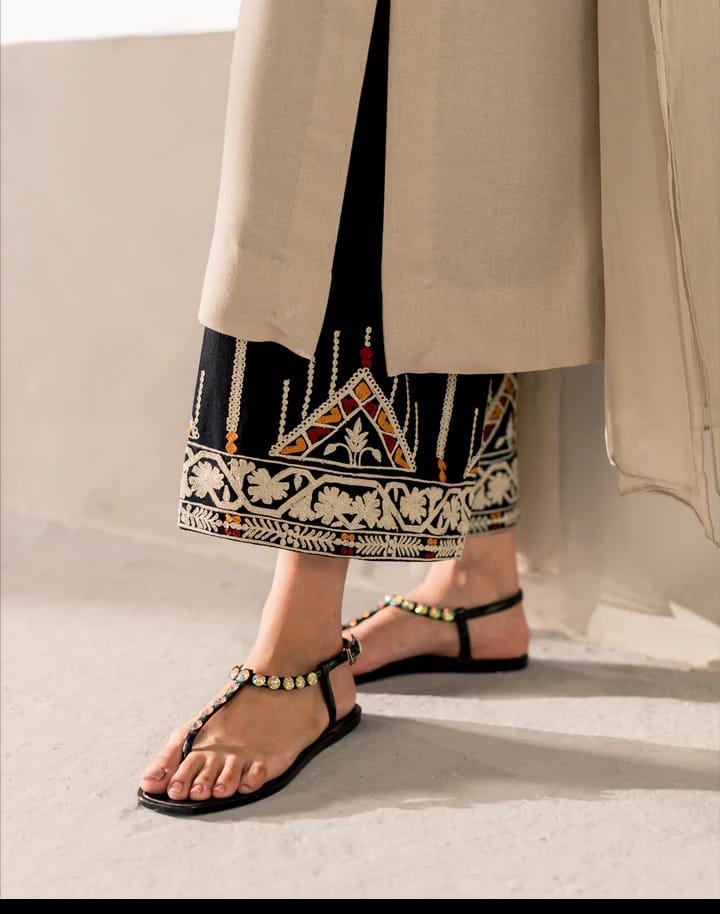 Mashal - 2Pc Embroidered Suit - Premium Summer  Fabric