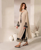 Mashal - 2Pc Embroidered Suit - Premium Summer  Fabric