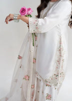 Meenu - 3 Piece Silk Stitched Eid SALE 50% OFF