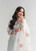 Meenu - 3 Piece Silk Stitched Eid SALE 50% OFF