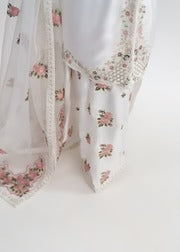 Meenu - 3 Piece Silk Stitched Eid SALE 50% OFF