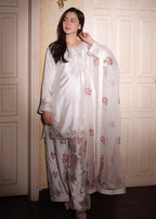 Meenu - 3 Piece Silk Stitched Eid SALE 50% OFF