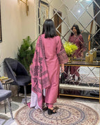Suroor Stiched 3PC Embroidered Summer Fabric