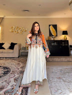 Hira digital-print 2 piece