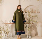 Huma  Embroidered stitched (2 piece)
